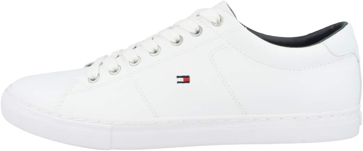 weiße leder sneaker tommy